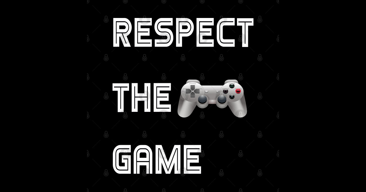 respect the game Respect The Game Sticker TeePublic AU