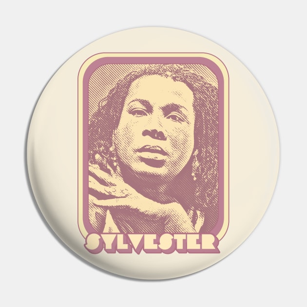 Sylvester  ///// 70s Retro Style Fan Design Pin by DankFutura