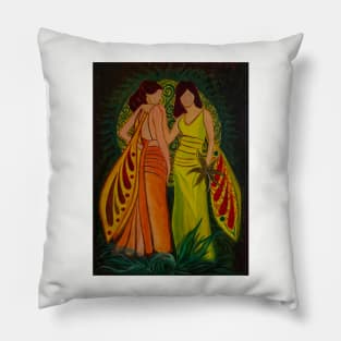 Gemini Fairies of the Zodiac Pillow