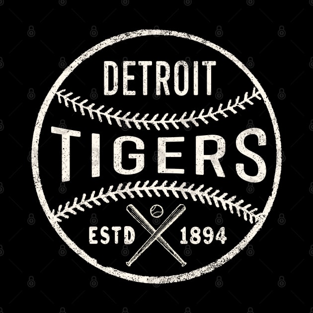 Vintage Detroit Tigers by Buck Tee by Buck Tee