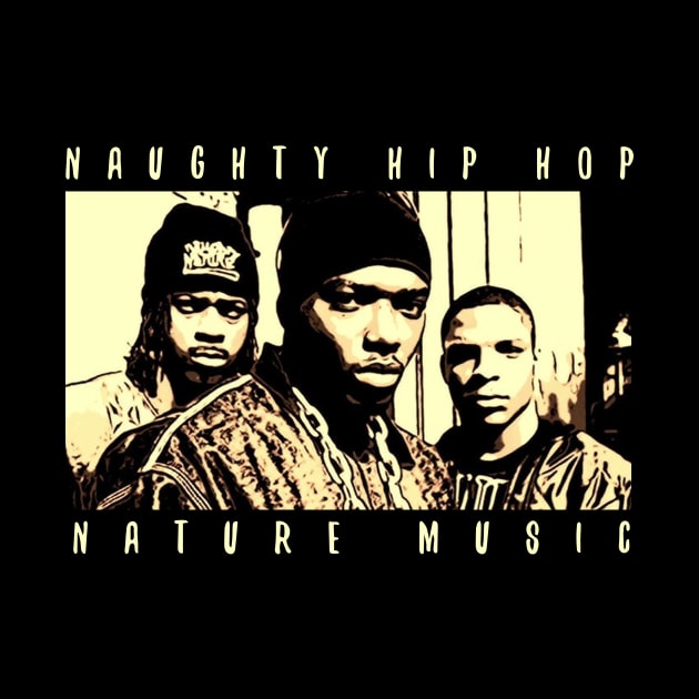 naughty by nature 80s by AksarART