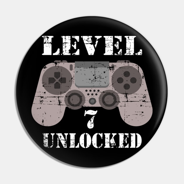 Level 7 Unlocked Pin by RW