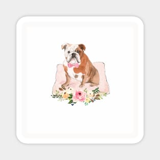 Bulldog Neck Gator American Bulldog Magnet