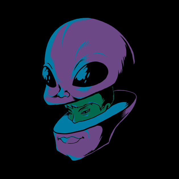 Hiding in Alien by Alien Version