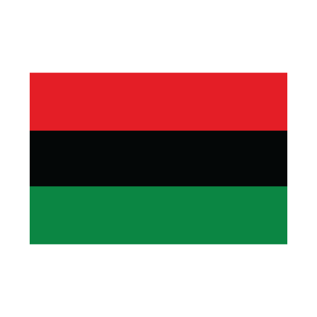 Pan-African flag by Wickedcartoons