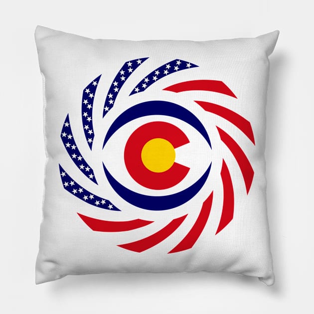 Coloradan Murican Patriot Flag Series Pillow by Village Values