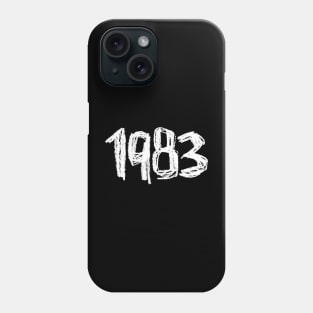 Vintage 1983, Birth Year 1983 Phone Case