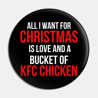 Bucket of KFC Chicken Pin