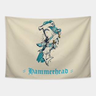 hammer head shark Tapestry