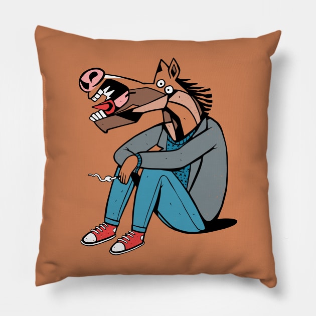 Bojacasso Pillow by Camelo