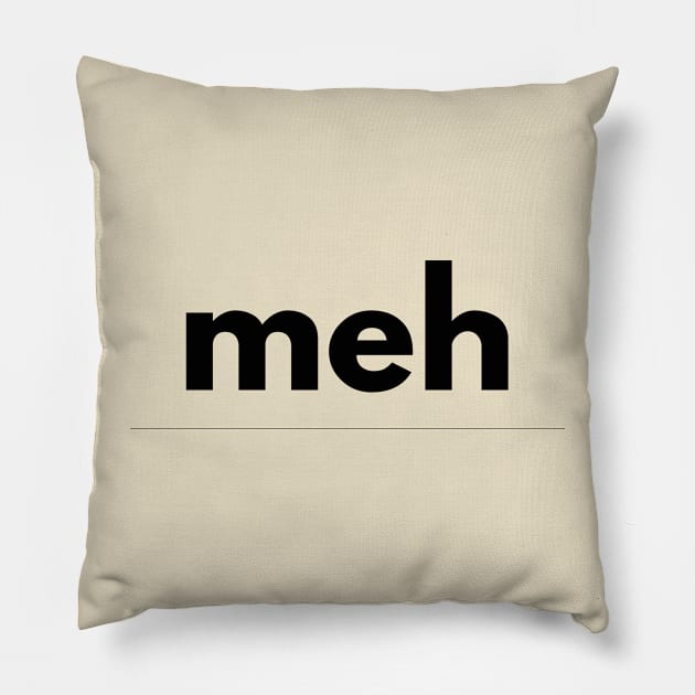 Meh … I'm not impressed Pillow by Steel6 Industries