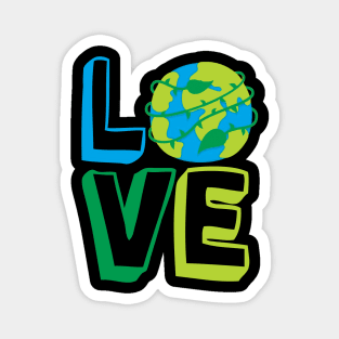 Love earth day Magnet