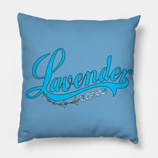 Lavender mask for loved ones Pillow