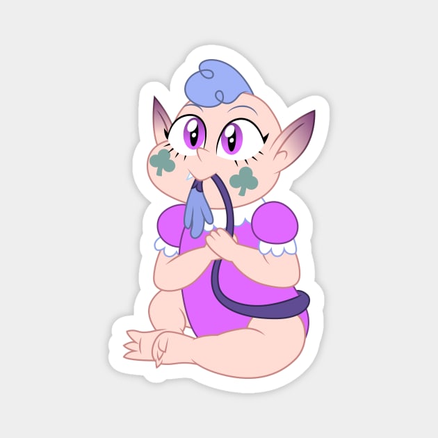 Baby Meteora Magnet by CloudyGlow