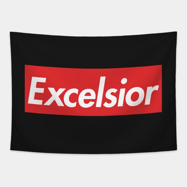 Excelsior Tapestry by TeeWolf