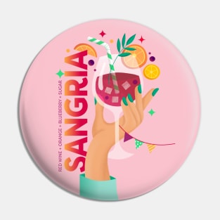 Sangria Pin