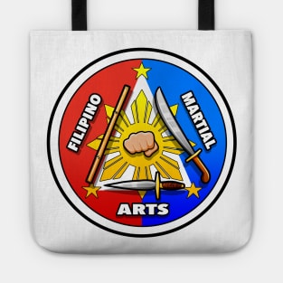 Filipino Martial Arts Logo (triangle style) Tote