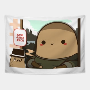 Masterpiece Cute Sir Potato speak Tapestry