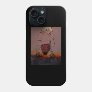 catching fire Phone Case