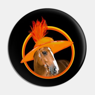 Kentucky Derby Horse With Hat Pin