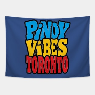 Pinoy Vibes Toronto Original Logo Tapestry