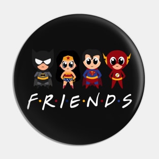 Super Friends Pin