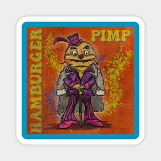 Hamburger Pimp Magnet