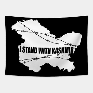 i stand with kashmir freedom co Tapestry