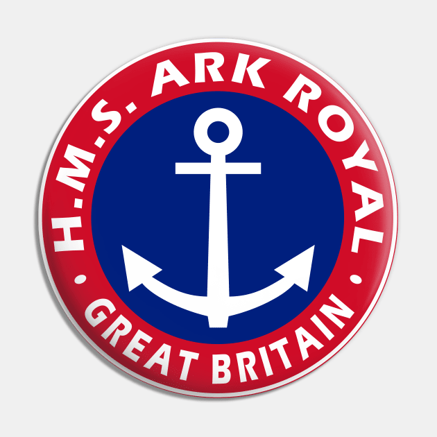 HMS Ark Royal Pin by Lyvershop