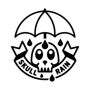 Skull and umbrella T-Shirt