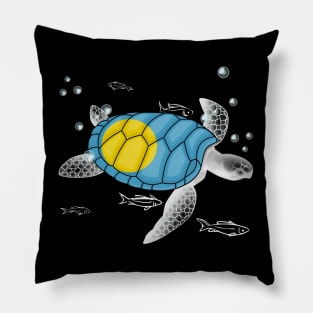 Palau Turtle Pillow