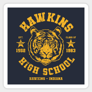 1983 84 Hawkins High School Tigers Hoodie 