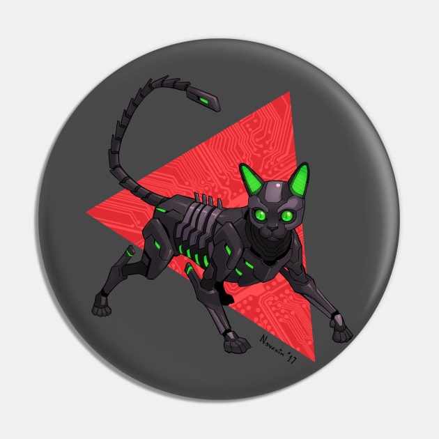 Cyborg Devon Rex Pin by Novanim