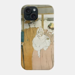 In the Omnibus by Mary Cassatt Phone Case