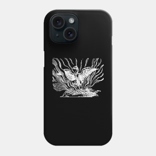 Vintage Heraldic Phoenix Phone Case