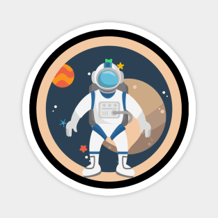 Astronaut and Space Magnet