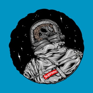 dead astronaut stay supr*me T-Shirt