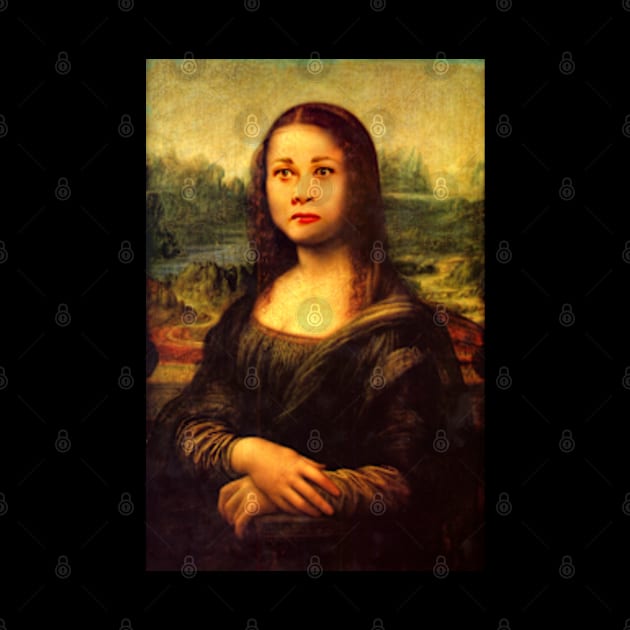 Mommie Dearest Mona Lisa by ArtFactoryAI