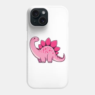 Pink Dinosaur Phone Case