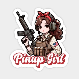 Pinup Girl Magnet