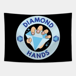 Diamond Hands HODL Tapestry