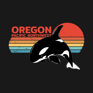 Oregon Pacific Northwest Orca T-Shirt