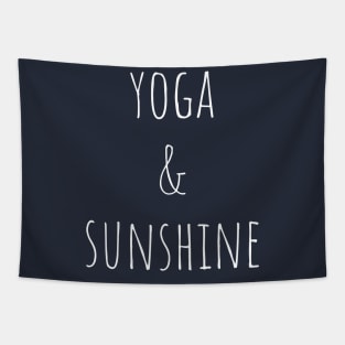 Yoga n Sunshine Tapestry