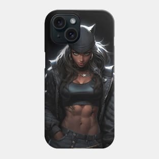 Black Cat - #0008 Phone Case