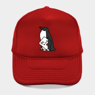 Cute Penguin Says Be Kind Hat