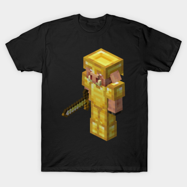 Minecraft Piglin in gold armour - Minecraft Nether Update