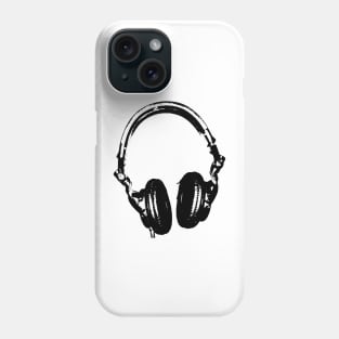 DJ Headphones Stencil Style Phone Case