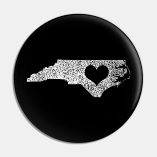 I Heart North Carolina Pin