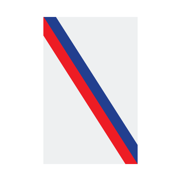 Glasgow Rangers Blue and Red Sash Away by Culture-Factory