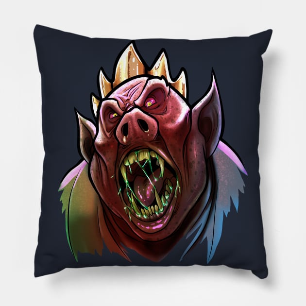 Goblin King Pillow by azureaerrow